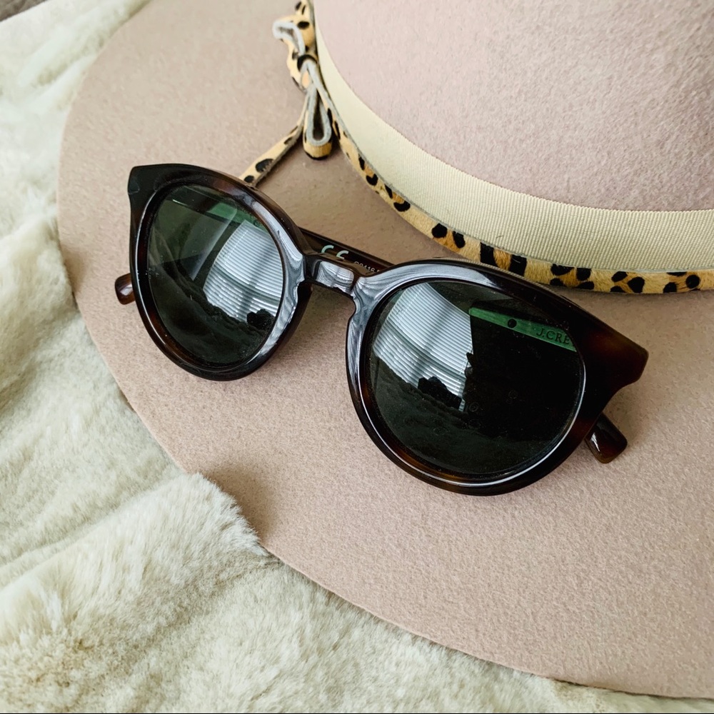 J.Crew Frankie Sunglasses, Soft Tortoise